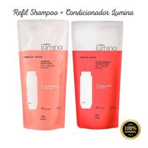 Kit Refil Natura Shampoo Nutritivo + Condicionador Polinutrição Lumina