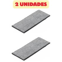 Kit Refil Pano de Microfibra para Flat Mop Menalux Quantidade:2 Unidades Kit Refil Pano de Microfibra para Flat Mop Menalux Quantidade:2 Unidades