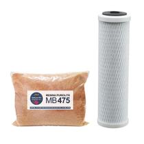 Kit Refil Para Deionizador 3 Estágios Resina Mb475 - 400G