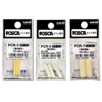 KIT Refil Ponta Caneta Posca PC-3M/PC-5M/PC-7M Uni-ball KIT Refil Ponta Caneta Posca PC-3M/PC-5M/PC-7M Uni-ball