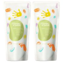 Kit Refil Shampoo Natura Mamãe E Bebê 200ml - 2 Unidades