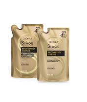 Kit Refil Siàge Reconstrói os Fios: Shampoo 400ml + Condicionador 400ml - Siàge Eudora