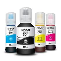 Kit Refil Tinta 4 Cor L6161 L4150 L4160 T504 RF-161