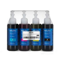Kit refil tinta universal multilaser 4 cores