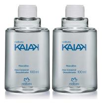 Kit Refis Desodorante Corporal Kaiak Masculino (2 Unidades)