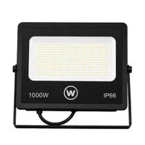Kit Refletor Solar LED 1000W IP66 com Placa Solar e Controle Kit Refletor Solar LED 1000W IP66 com Placa Solar e Controle