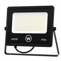 Kit Refletor Solar LED 400W IP66 com Placa e Controle Kit Refletor Solar LED 400W IP66 com Placa e Controle