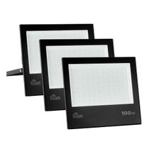 Kit Refletores de LED IP65 Bivolt Branco Frio 6.500K - Kian