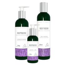 Kit refresh flores e vegetais grandha terapia capilar