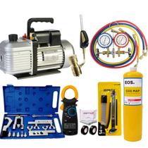 Kit Refrigeração Bomba De Vácuo Ferramentas