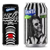 Kit Refrigerante Fanta Mistério Bettlejuice + Coca Cola Oreo - Coca-Cola