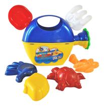 Kit Regador Infantil Areia Praia 7 Acessórios Rei Do Balde Kit Regador Infantil Areia Praia 7 Acessórios Rei Do Balde