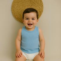 Kit Regata Camiseta Blusa Infantil Criança Malha Roupa Menino Tam 3 Algodão Kit 3 unidades Sortido Leve Verão Calor