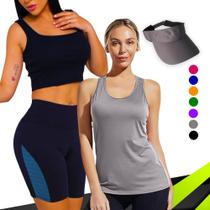 KIT REGATA DRY + SHORT Leg Legging REDINHA Suplex + Viseira Dry Conjunto Fitness 1005 KIT REGATA DRY + SHORT Leg Legging REDINHA Suplex + Viseira Dry Conjunto Fitness 1005