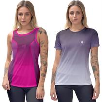 Kit Regata fitness Dry Blusa Feminina esportiva pilates Yoga Academia Caminhada