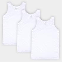 Kit Regata Hering Básicas 3 Peças Masculina Kit Regata Hering Básicas 3 Peças Masculina