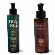 Kit Regency Cabelo e Barba, 1 Shampoo Tea Tree mais 1 Balm Hidratante
