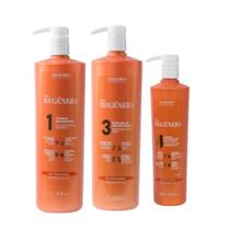 Kit Regenera Shampoo e Máscara 1L e Leave In 500GR