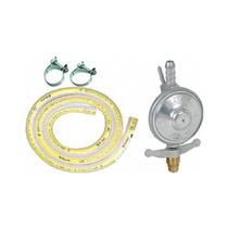 Kit Registro De Gas Com Mangueira E Abraçadeiras Completo.
