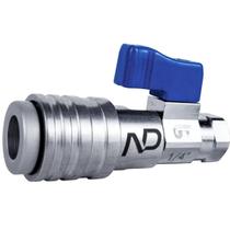 Kit Registro + Engate Rápido 1/4 Fêmea Nação Detail