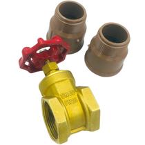 Kit Registro Gaveta 1/2 Polegadas Rosca Soldada 1/2