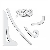 Kit Régua Modelagem Gabarito Curva Acrílico Costura Ls Fenix Kit Régua Modelagem Gabarito Curva Acrílico Costura Ls Fenix