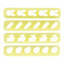 Kit Réguas Cortadoras Miniaturas de Páscoa - 1 unidade Pct. c/ 4 unds. - BlueStar - Rizzo