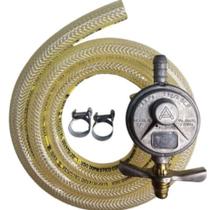 Kit Regulador Aliança 1kg + Mangueira Gás p/ Botijão Cozinha Kit Regulador Aliança 1kg + Mangueira Gás p/ Botijão Cozinha