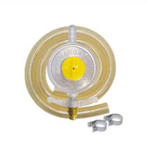 Kit Regulador de Gás Baixa Pressão 2kg Completo (válvula, Mangueira 1,25m e 2 Abraçadeiras) - Imar Kit Regulador de Gás Baixa Pressão 2kg Completo (válvula, Mangueira 1,25m e 2 Abraçadeiras) - Imar