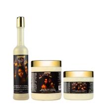 Kit Rei e Rainha Coiffer 3Itens Cachos Crespos e Ondulados Ativador Nutrição Brilho e Definição Kit Rei e Rainha Coiffer 3Itens Cachos Crespos e Ondulados Ativador Nutrição Brilho e Definição