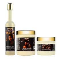 Kit Rei E Rainha Dos Crespos E Cacheados Coiffer 3 Peças