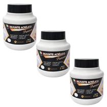 Kit Rejunte Acrílico Branco Premium 2kg Super Liso - 3Un Kit Rejunte Acrílico Branco Premium 2kg Super Liso - 3Un