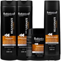 Kit Rejuvenate Excellens Shampoo + Cond 300ml + Máscara 500g + Review BB Cream 200ml Bothanico Kit Rejuvenate Excellens Shampoo + Cond 300ml + Máscara 500g + Review BB Cream 200ml Bothanico