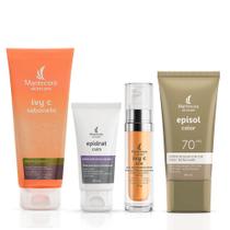 Kit Rejuvenescimento Dia c/ Ivy C AOX + Episol Color Base - Tom 1 Extra Claro Kit Rejuvenescimento Dia c/ Ivy C AOX + Episol Color Base - Tom 1 Extra Claro
