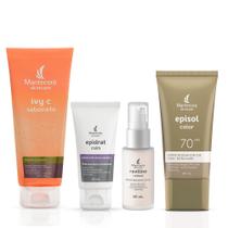 Kit Rejuvenescimento Dia c/ Reviline Retinol Sérum + Episol Color Base - Tom 1 Extra Claro Kit Rejuvenescimento Dia c/ Reviline Retinol Sérum + Episol Color Base - Tom 1 Extra Claro
