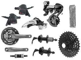 Kit Relação Bike 24v Hidraulico Cassete Com Cambios Shimano