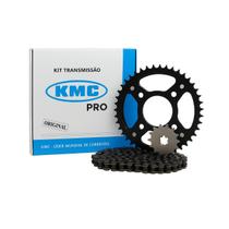 Kit Relação Biz110 Biz 110 Serve na Biz 125 Kmc Pro Aço 1045 Sem Retentor Kit Relação Biz110 Biz 110 Serve na Biz 125 Kmc Pro Aço 1045 Sem Retentor