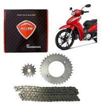 Kit Relação BIZ125-POP-BIZ100 13-15 (34/14/428H106L) Kit Relação BIZ125-POP-BIZ100 13-15 (34/14/428H106L)