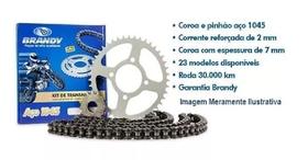 Kit relacao brandy (corrente, coroa e pinhao) para cb300