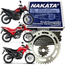 Kit Relação Bros 160 2015 a 2023 Xre 190 2016 a 2023 Nakata