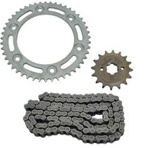 Kit Relação Bros 160 Xre 190 2016/2023 Aco 1045c/ Retentor Kit Relação Bros 160 Xre 190 2016/2023 Aco 1045c/ Retentor
