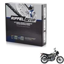Kit relação c/ret Cg Titan 150 04-15 Riffel