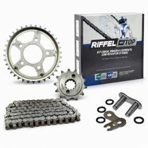 Kit Relação Cb 300 Cb300r 09/15 C/Retentor Aço 1045 Riffel