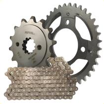Kit Relação Cb 300f Twister Transmissão 14 X 38 Original Riffel Kit Relação Cb 300f Twister Transmissão 14 X 38 Original Riffel
