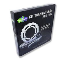 Kit Relação CB Twister 250F 2016 Aço 1045 Unifort 520x110x40x13
