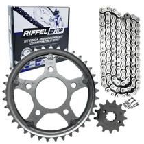 Kit Relação CB300 R (37/1/520 H - 110 ) 09/ 15 C/Retentor RIFFEL