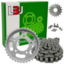 Kit Relação Cbx 250 Twister 2001 A 2008 Com Retentor Aço 1045 Kit Relação Cbx 250 Twister 2001 A 2008 Com Retentor Aço 1045