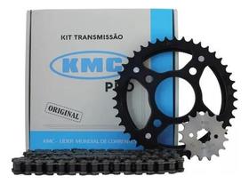 Kit Relação Cg 150 Titan Fan Cargo Aço 1045 Kmc 2004-2015 Kit Relação Cg 150 Titan Fan Cargo Aço 1045 Kmc 2004-2015