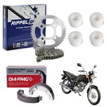 Kit Relação Cg125 Titan 125 2000 2001 2002 2003 2004 Riffel
