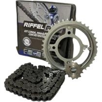 Kit Relacao Com retentor CB 250F Twister 2016 a 2021 RIFFEL Kit Relacao Com retentor CB 250F Twister 2016 a 2021 RIFFEL